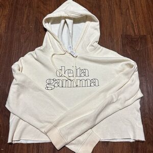 Delta Gamma Cream Hoodie